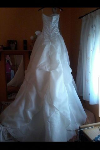 vestido de novia de segunda mano en málaga en wallapop