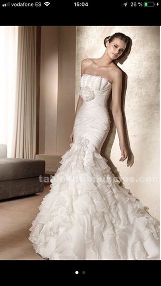 vestido de novia pronovias de segunda mano en la provincia de las