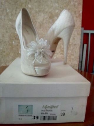 zapatos de novia de segunda mano en cádiz en wallapop