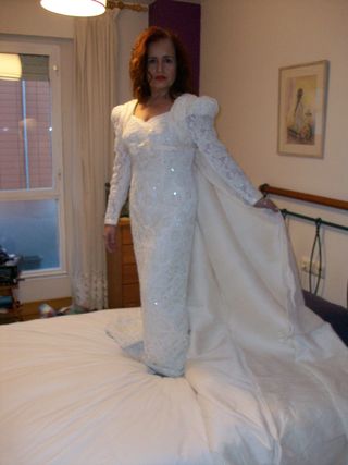 vestido de novia de segunda mano en donostia-san sebastián en wallapop