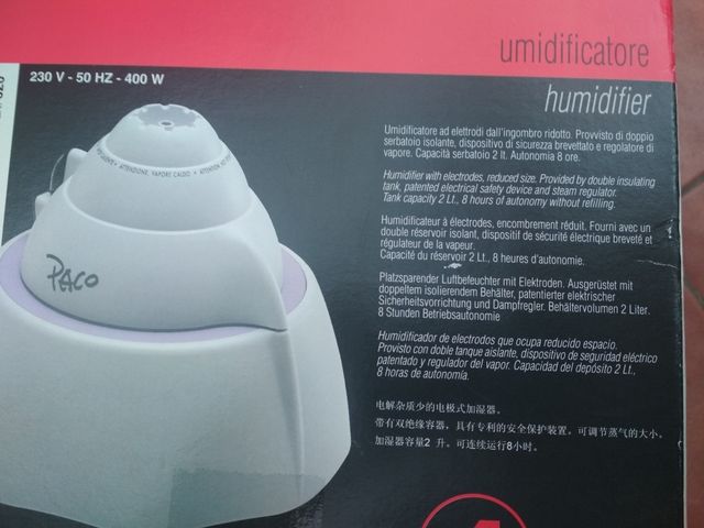 Humidificador infantil