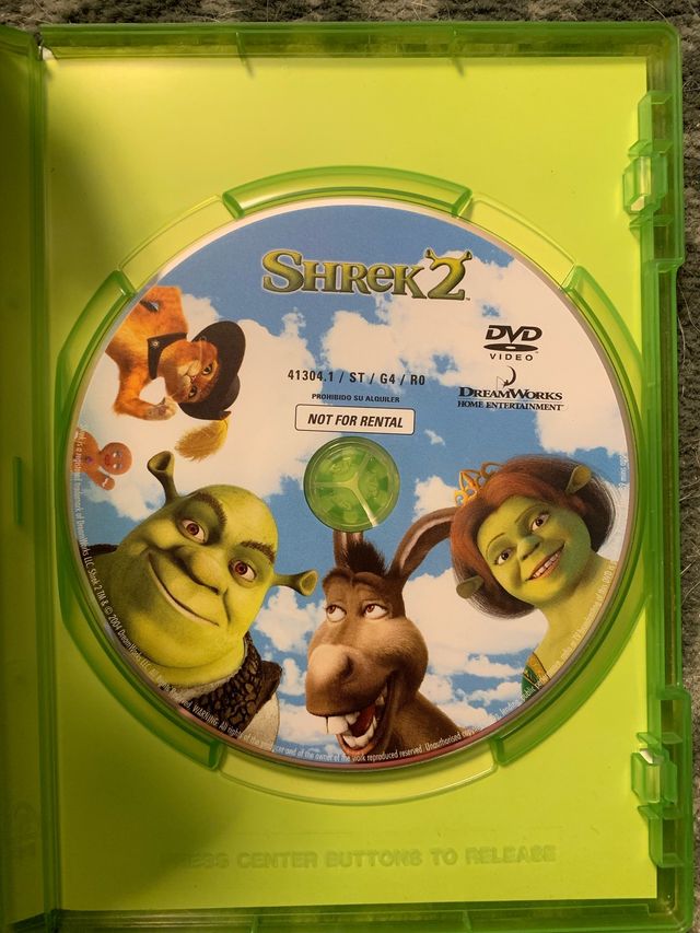 DVD SHREK 2