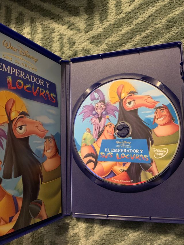 DVD DISNEY. EL EMPERADOR Y SUS LOCURAS.
