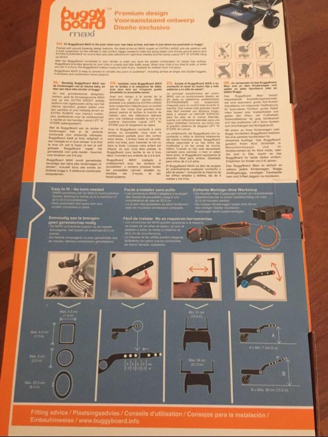 Patinete/ plataforma/ cochecito