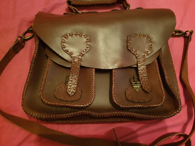 Bolso bandolera cuero