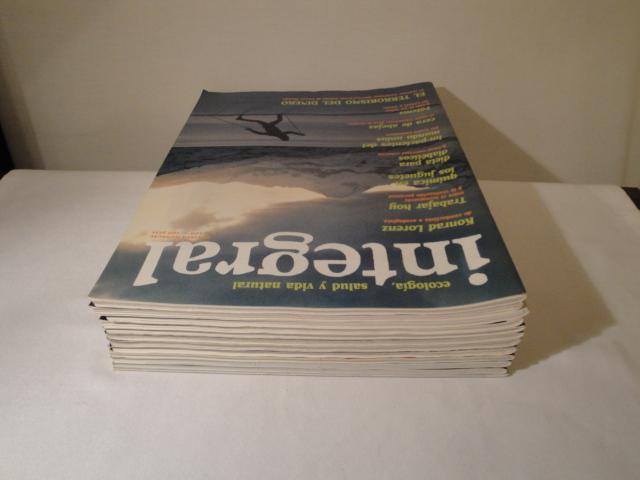 12 revistas INTEGRAL.nº 109 a 120.Año 1989 complet