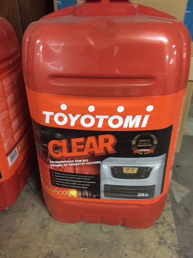 Estufa de parafina + bidón de 20litros nuevo