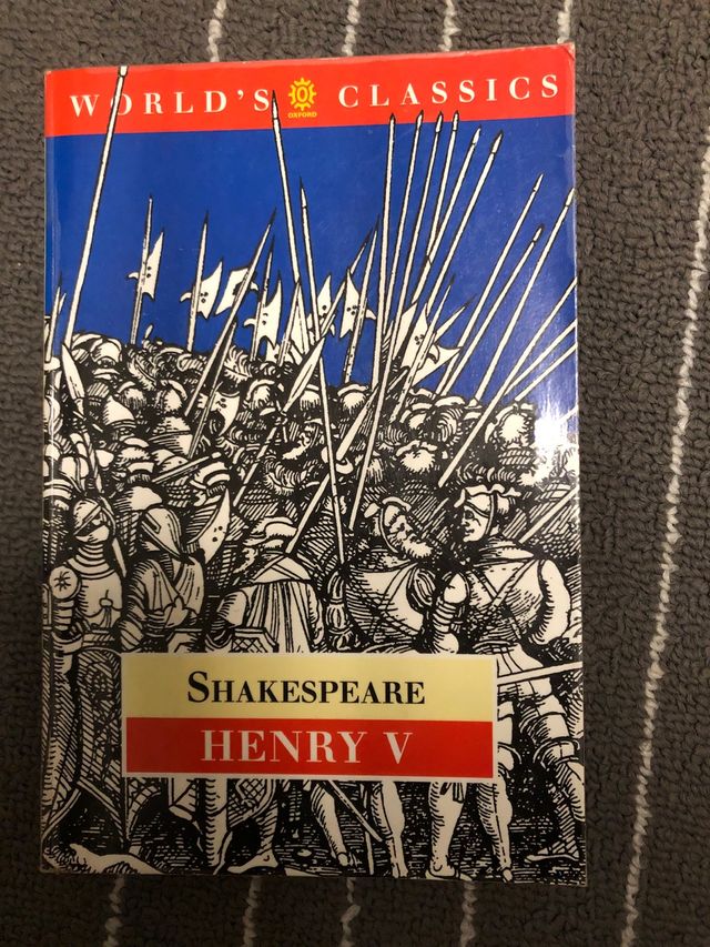 Henry V. Shakespeare