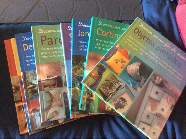Colección libros de decoración. 20 euros