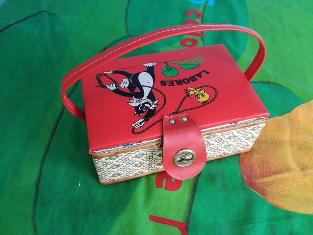 Caja de costura Vintaje