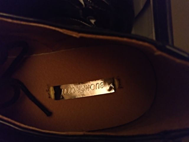Zapatos 38 plataforma BUONAROTTI