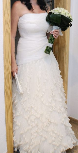 vestido de novia de segunda mano en alicante en wallapop