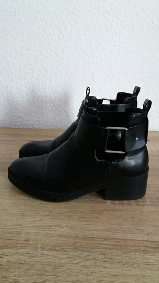 botines pull and bear mujer