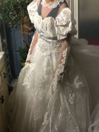 vestido de novia de marca de segunda mano en villarreal en wallapop