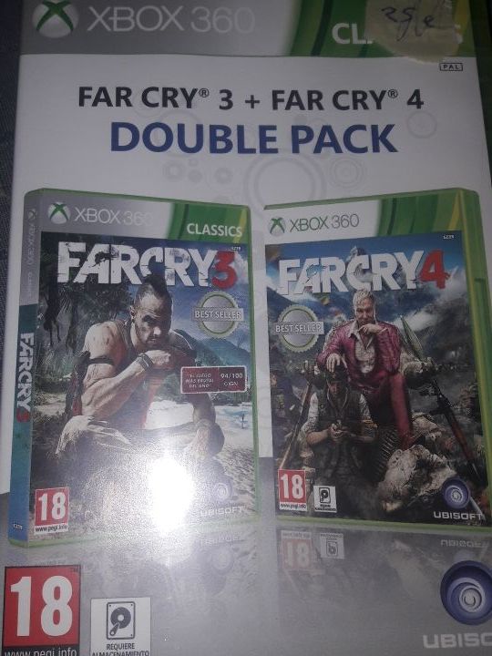 far cry 3 y 4 xbox 360