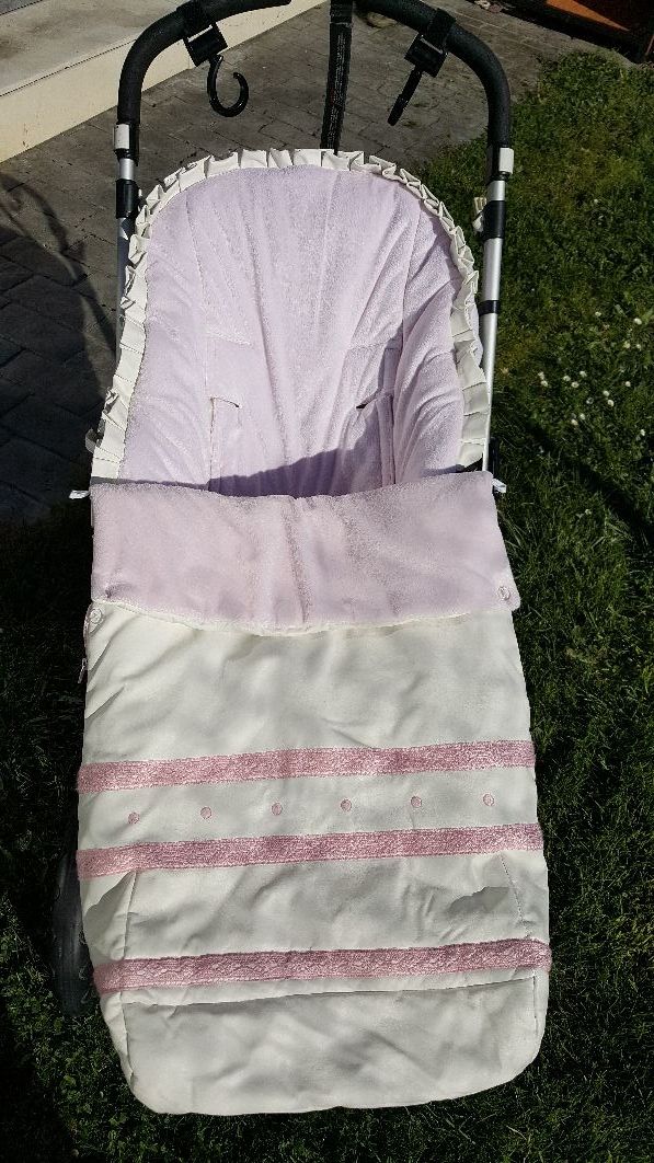 saco silla  invierno niña