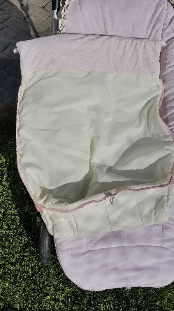 saco silla  invierno niña