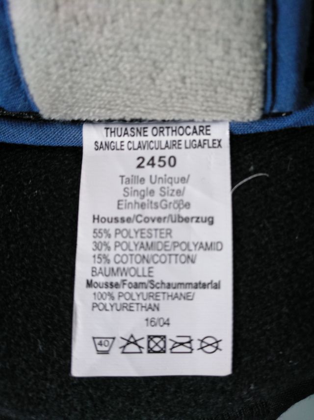 Órtesis de clavícula (ocho)