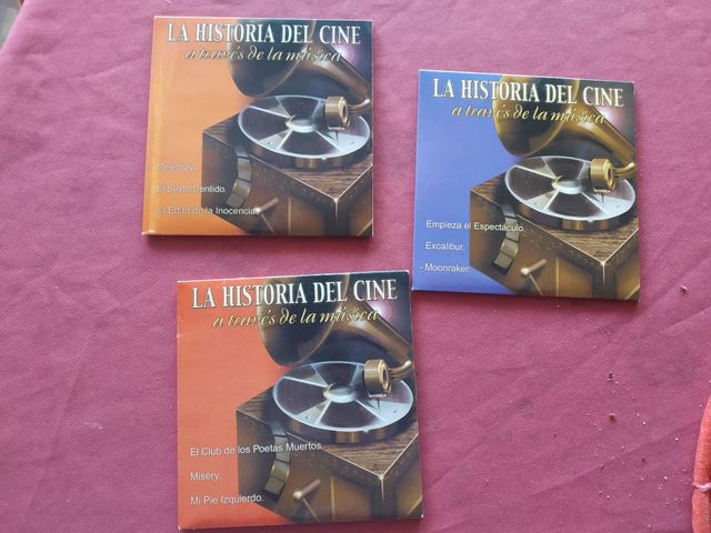 Colección CDs Música de cine 3x1€