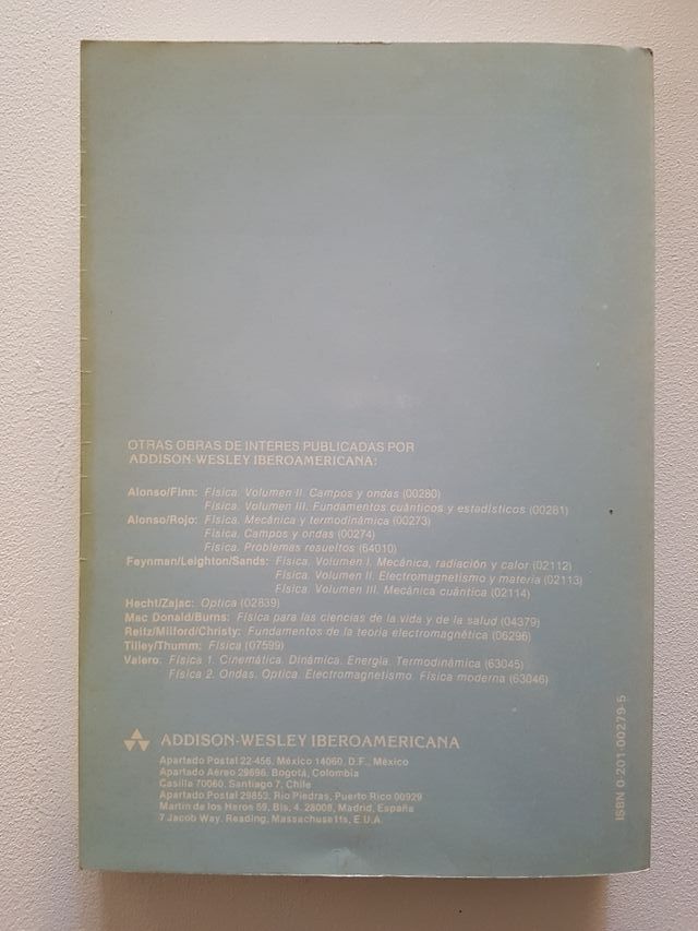 Libros física Alonso Finn