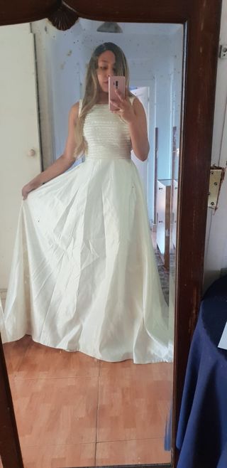 vestido de novia de segunda mano en santander en wallapop
