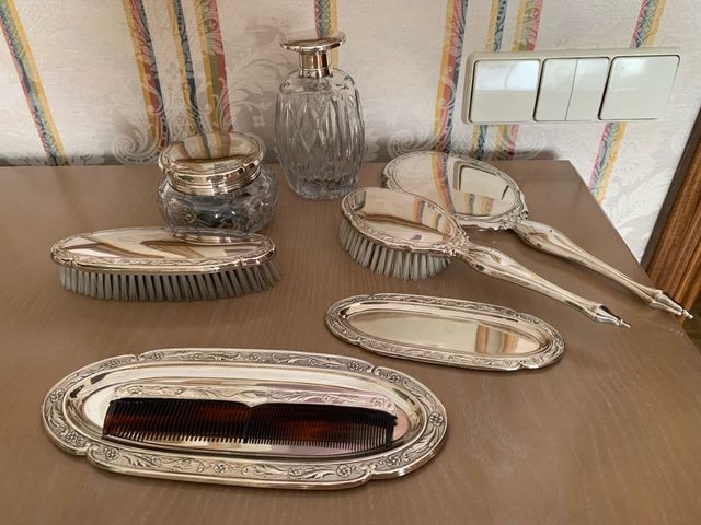 Juego de tocador alpaca