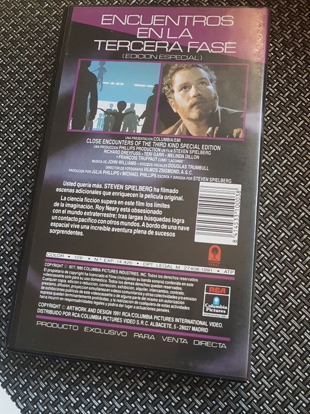 VHS Encuentros en la Tercera Fase