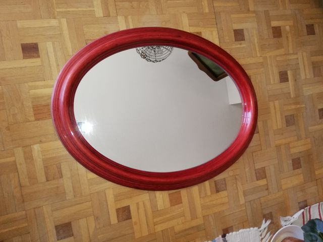 Espejo y Estantería vintage