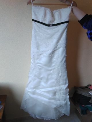 vestido de novia de segunda mano en cáceres en wallapop