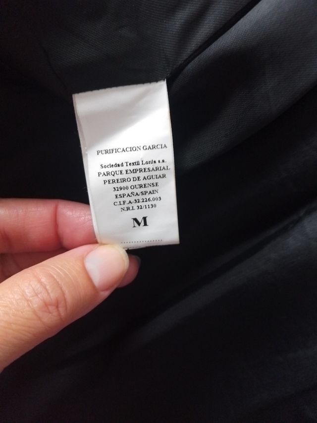 Abrigo PURIFICACION GARCIA, talla M