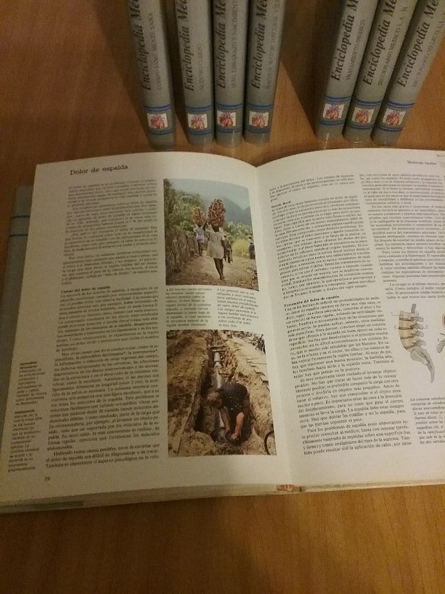enciclopedia médica 8 tomos