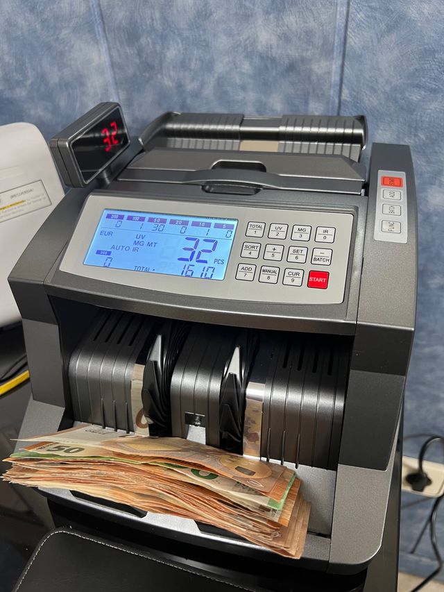 MAQUINA CONTAR BILLETES NUEVA A ESTRENAR