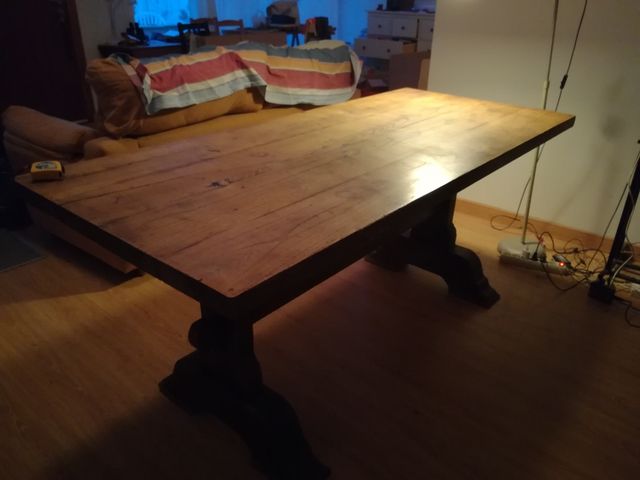 Mesa comedor antigua madera maciza de segunda mano por 200 € en ... Mesa comedor antigua madera maciza de segunda mano por 200 € en ...