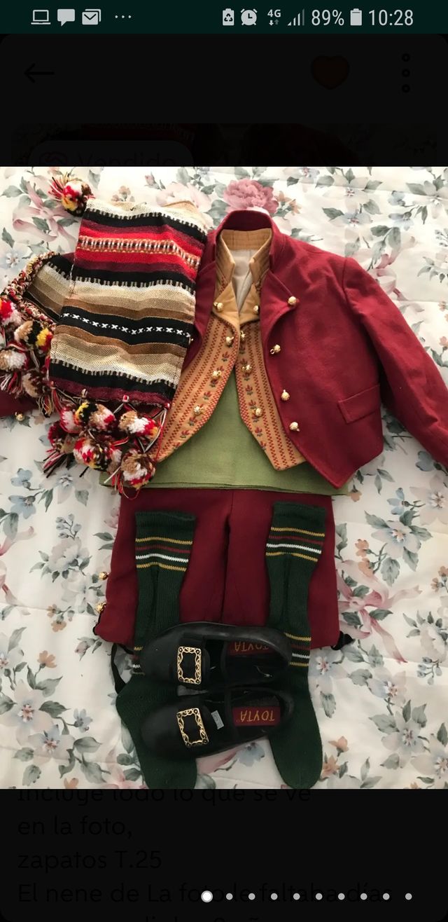 TRAJE FALLERO BEBE / NIÑO TORRENTI
