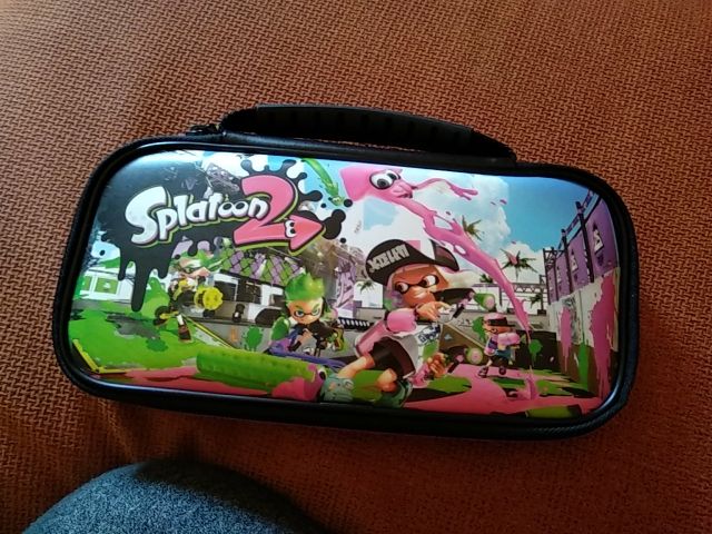 Estuche de Splatoon 2 para la Nintendo Switch.