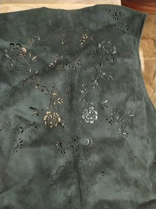 colete com franja tamanho X-XL