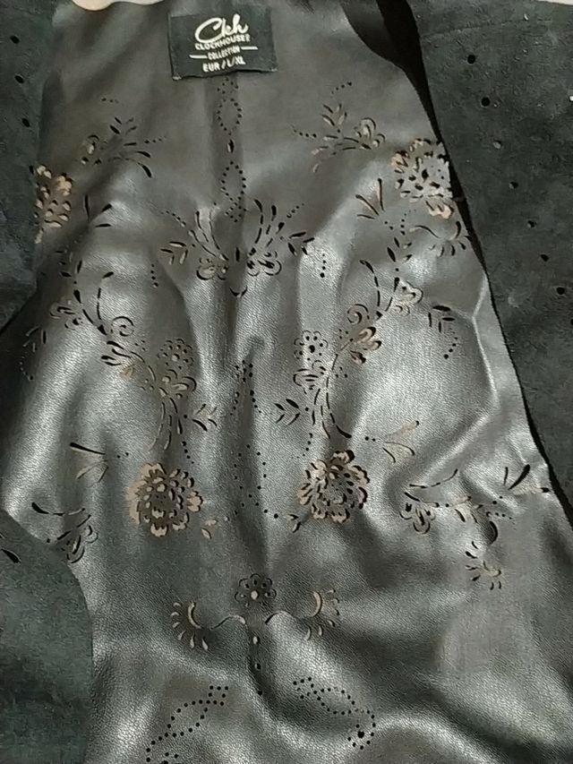 colete com franja tamanho X-XL