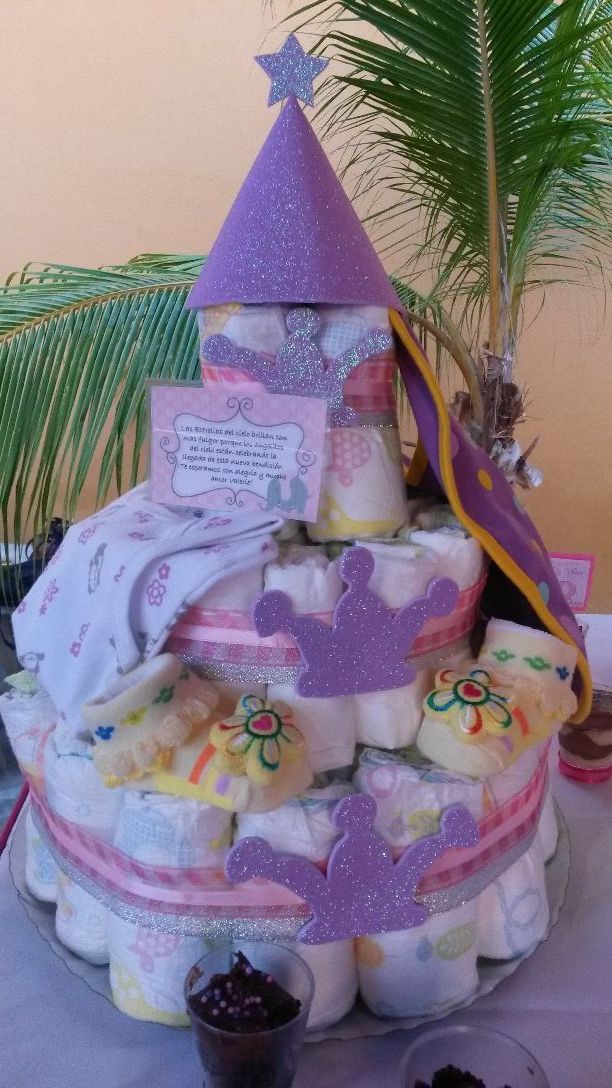 Tarta De Pañales Y Arreglos Para Baby Shower Seda Mano En Tarta De Pañales Y Arreglos Para Baby Shower