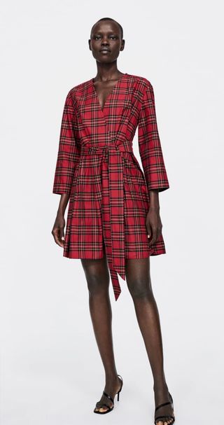 Mano Cuadros Por 10 En San € Vestido Segunda De Zara tQChdsr