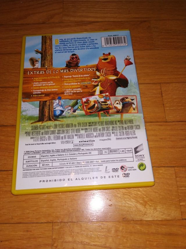 DVD Colegas en el Bosque