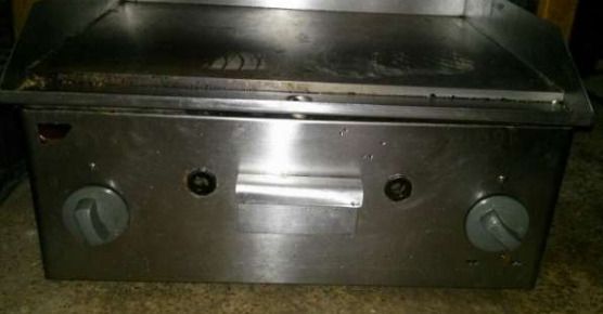 Plancha industrial a gas 60x40