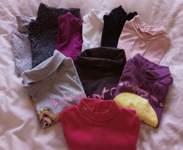 Confezione da 10 magliette dolcevita