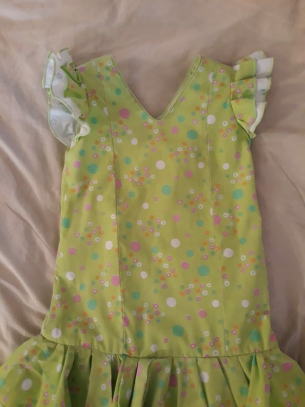 vestido flamenca de 3 a 6 años