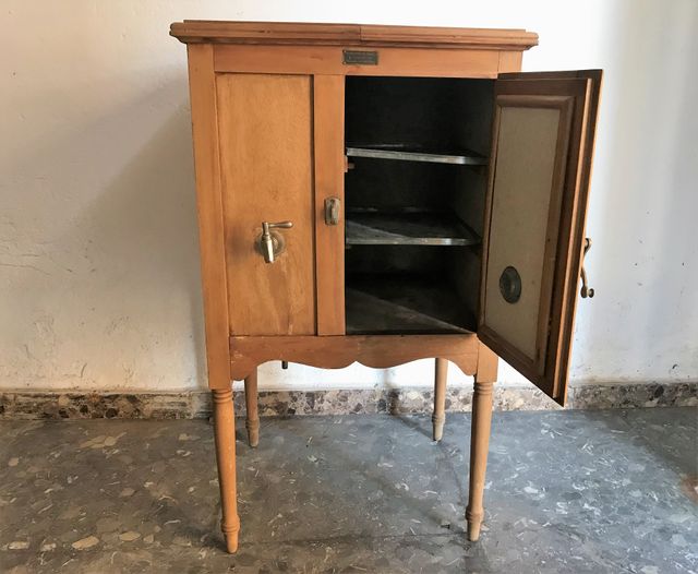 NEVERA HIELO MADERA ANTIGUA REF_VI002