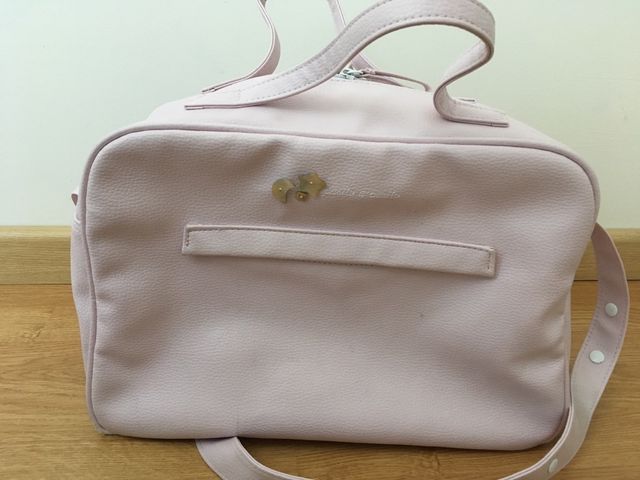 bolso carro pasito a pasito rosa