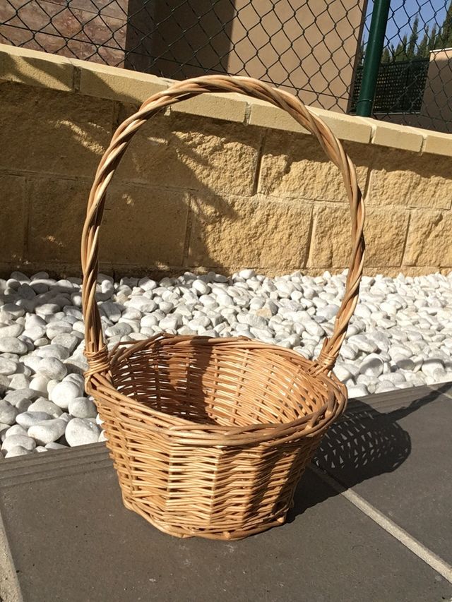 Cestas de mimbre, varios modelos