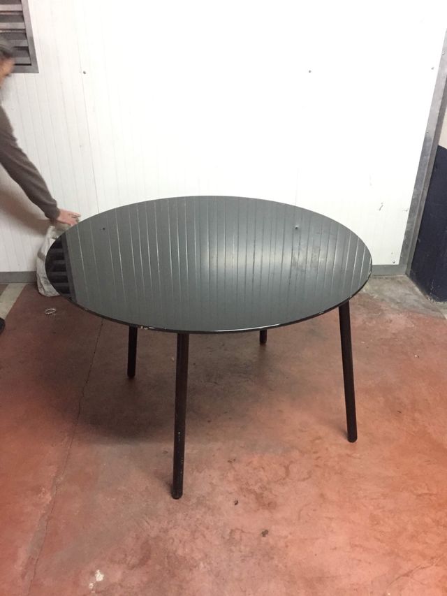 Cristal para mesa 110 cm diámetro