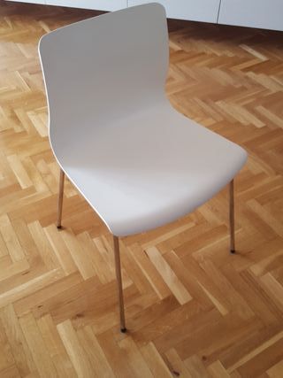 En Madrid De € Por Segunda Wallapop Mano Silla 10 Erland Ikea Blanca ZuiPkX