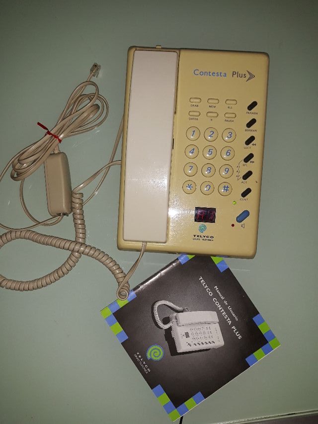 teléfono con contestador