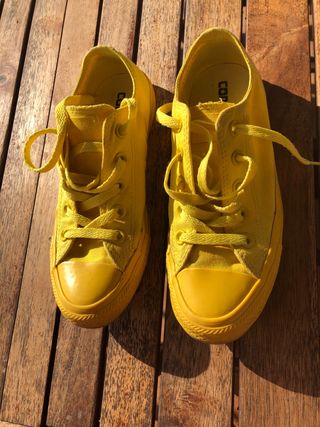 converse all star amarillas